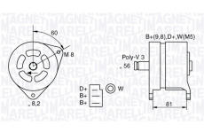 generátor MAGNETI MARELLI 063324145010