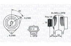 generátor MAGNETI MARELLI 063341711010