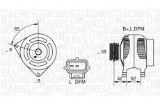 generátor MAGNETI MARELLI 063341758010