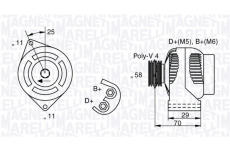 generátor MAGNETI MARELLI 063341896010