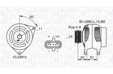 generátor MAGNETI MARELLI 063535550050