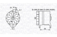 generátor MAGNETI MARELLI 063534681400