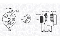 generátor MAGNETI MARELLI 063533250590