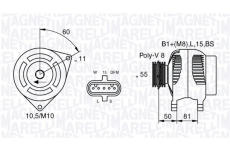 generátor MAGNETI MARELLI 063536550050