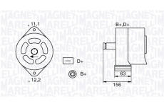 generátor MAGNETI MARELLI 063320025010