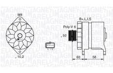 generátor MAGNETI MARELLI 063532637010