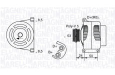 generátor MAGNETI MARELLI 063377009010
