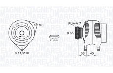 generátor MAGNETI MARELLI 063377434010