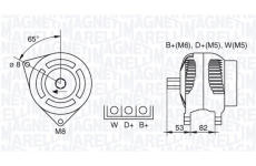 generátor MAGNETI MARELLI 063730018010