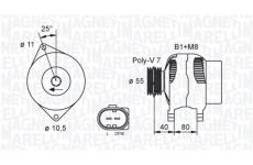 generátor MAGNETI MARELLI 063731700010