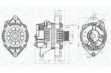 generátor MAGNETI MARELLI 063731053010