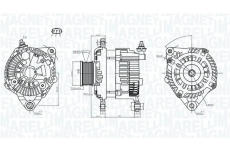 generátor MAGNETI MARELLI 063731946010