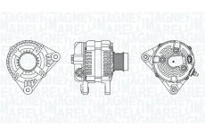 Alternátor MAGNETI MARELLI 063731991010