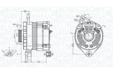 Alternátor MAGNETI MARELLI 063733685010