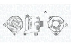 Alternátor MAGNETI MARELLI 063736239010