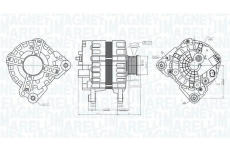 generátor MAGNETI MARELLI 063736232010