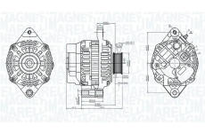 generátor MAGNETI MARELLI 063736439010