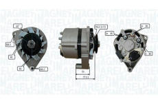Alternátor MAGNETI MARELLI 063739066010