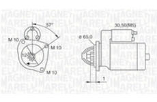 Startér MAGNETI MARELLI 063721252010