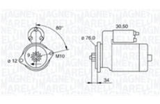Startér MAGNETI MARELLI 063721321010