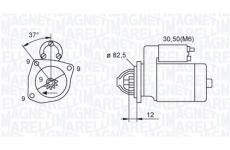 Startér MAGNETI MARELLI 063721264010