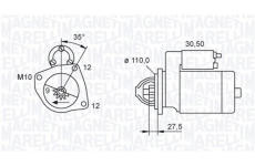 żtartér MAGNETI MARELLI 063721118010