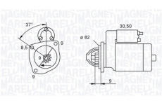 Startér MAGNETI MARELLI 063721045010