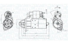 żtartér MAGNETI MARELLI 063721172010