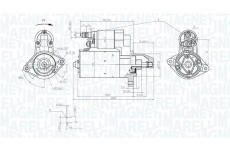 Startér MAGNETI MARELLI 063721535010