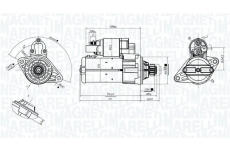 żtartér MAGNETI MARELLI 063725561010