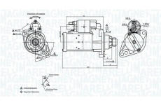 Startér MAGNETI MARELLI 063725818010
