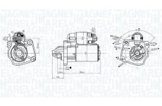 żtartér MAGNETI MARELLI 063726281010