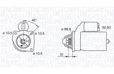 Startér MAGNETI MARELLI 063227486010
