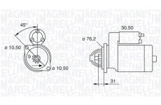 Startér MAGNETI MARELLI 063521070580