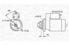 Startér MAGNETI MARELLI 063521090470