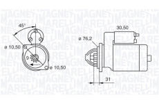 Startér MAGNETI MARELLI 063521150350