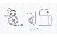 Startér MAGNETI MARELLI 063521082170