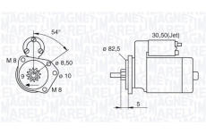 Startér MAGNETI MARELLI 063521120440