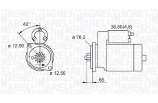 Startér MAGNETI MARELLI 063521230140
