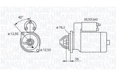 Startér MAGNETI MARELLI 063521250420