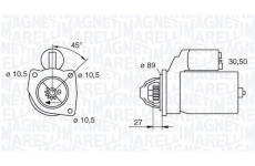 Startér MAGNETI MARELLI 063216733010