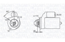 Startér MAGNETI MARELLI 063217126010