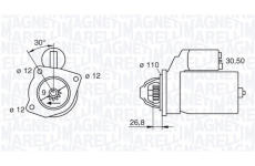 żtartér MAGNETI MARELLI 063217154010