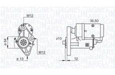 Startér MAGNETI MARELLI 063522616010