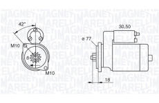 Startér MAGNETI MARELLI 063522626010