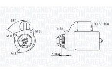 Startér MAGNETI MARELLI 063223101010