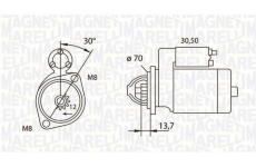 Startér MAGNETI MARELLI 063191007010