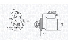 Startér MAGNETI MARELLI 063280021010