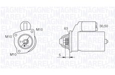 Startér MAGNETI MARELLI 063721377010