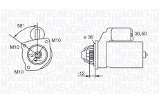 Startér MAGNETI MARELLI 063280090010